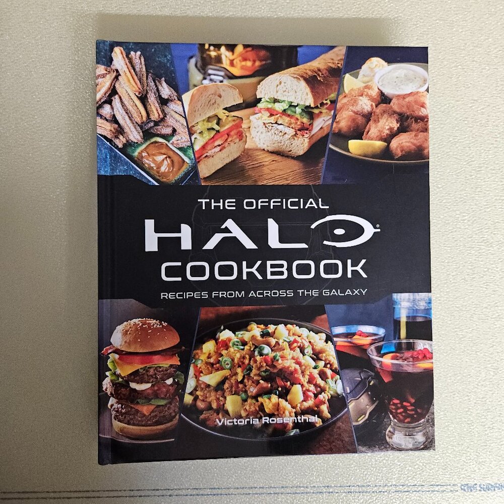 Official Halo Cookbook - Hardcover Book - Great Condition!